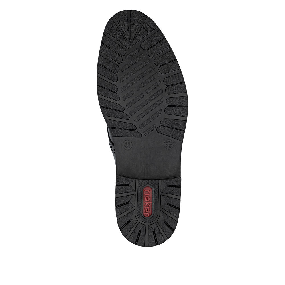 Pantofi Barbati Piele Naturala Rieker RIEK 14642 - Rieker - pantofia.ro