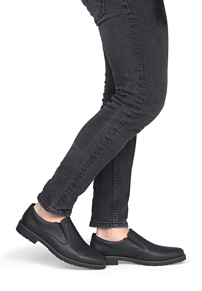 Pantofi Barbati Piele Naturala Rieker RIEK 14657 - Rieker - pantofia.ro