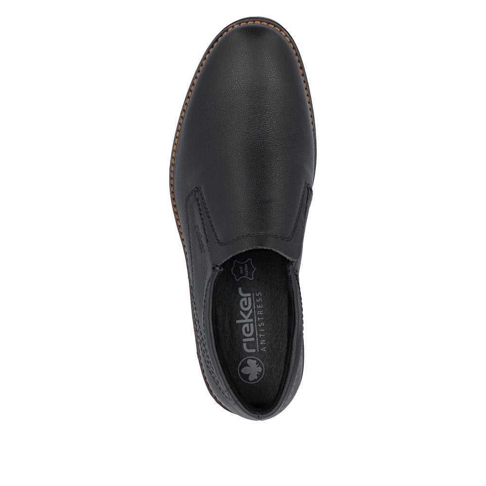 Pantofi Barbati Piele Naturala Rieker RIEK 14657 - Rieker - pantofia.ro
