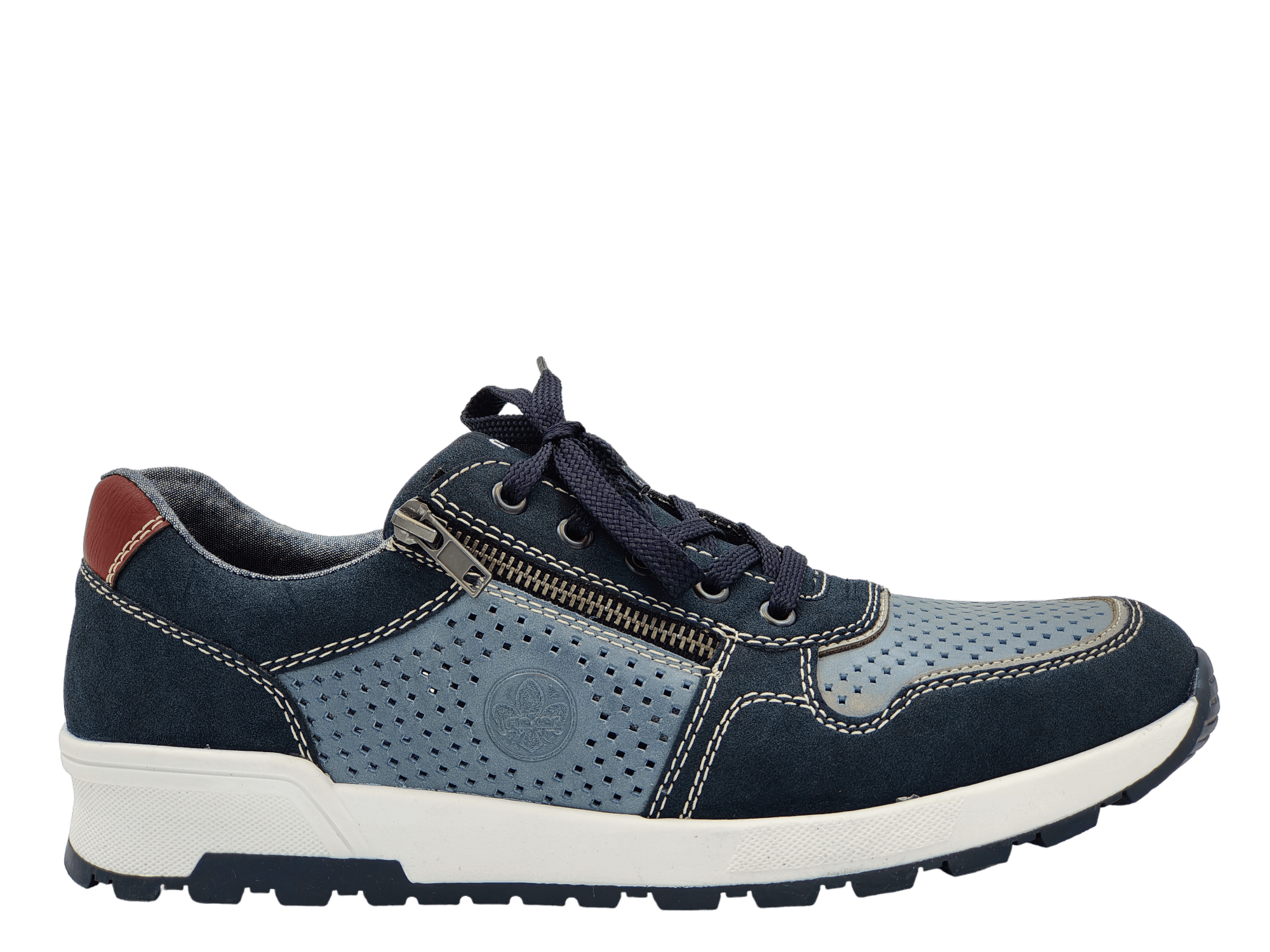 Pantofi Barbati Piele Naturala Rieker RIEK 15117 - 14 - Rieker - amely.ro