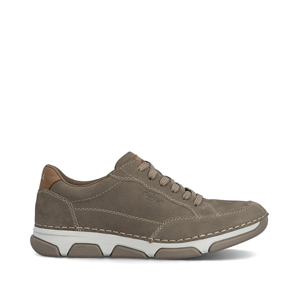 Pantofi Barbati Piele Naturala Rieker RIEK 15900 - Rieker - pantofia.ro