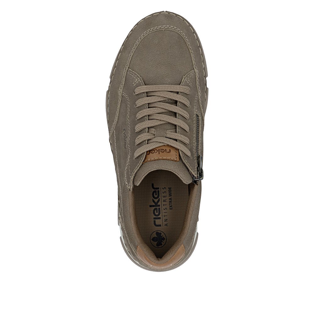 Pantofi Barbati Piele Naturala Rieker RIEK 15900 - Rieker - pantofia.ro