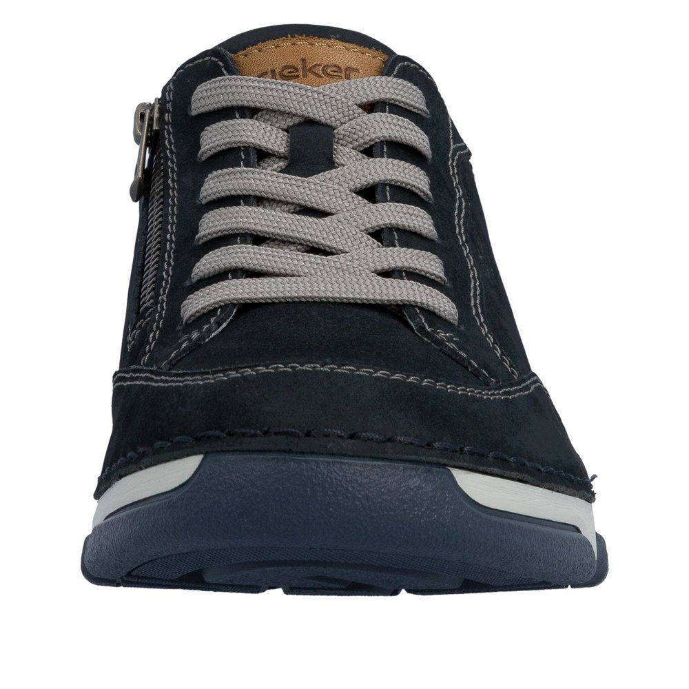 Pantofi Barbati Piele Naturala Rieker RIEK 15900 - Rieker - pantofia.ro