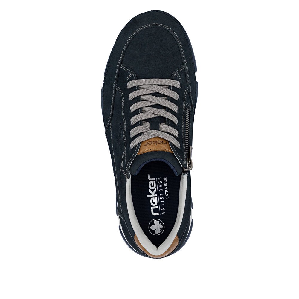 Pantofi Barbati Piele Naturala Rieker RIEK 15900 - Rieker - pantofia.ro