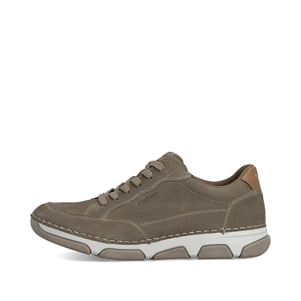 Pantofi Barbati Piele Naturala Rieker RIEK 15900 - Rieker - pantofia.ro