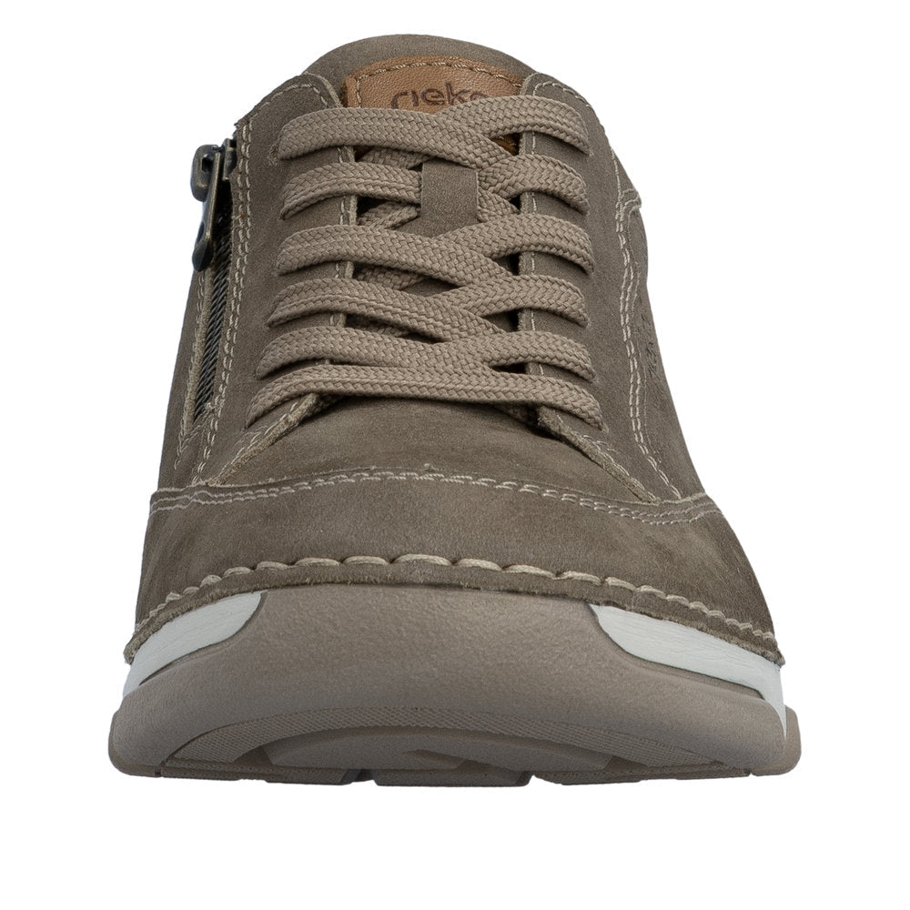 Pantofi Barbati Piele Naturala Rieker RIEK 15900 - Rieker - pantofia.ro