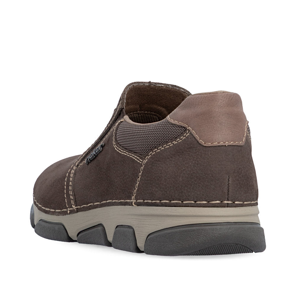 Pantofi Barbati Piele Naturala Rieker RIEK 15951 - Rieker - pantofia.ro