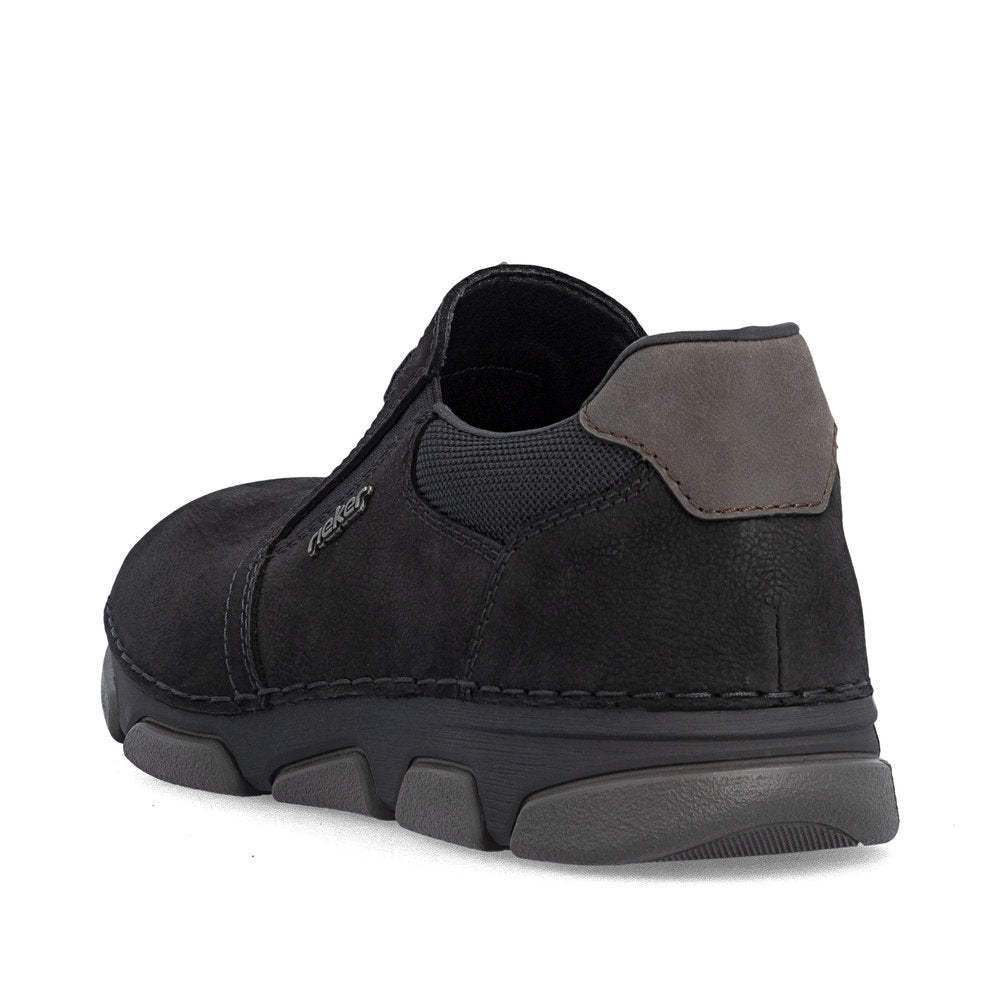 Pantofi Barbati Piele Naturala Rieker RIEK 15951 - Rieker - pantofia.ro