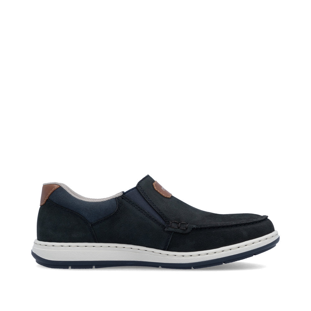 Pantofi Barbati Piele Naturala Rieker RIEK 17368 - Rieker - amely.ro