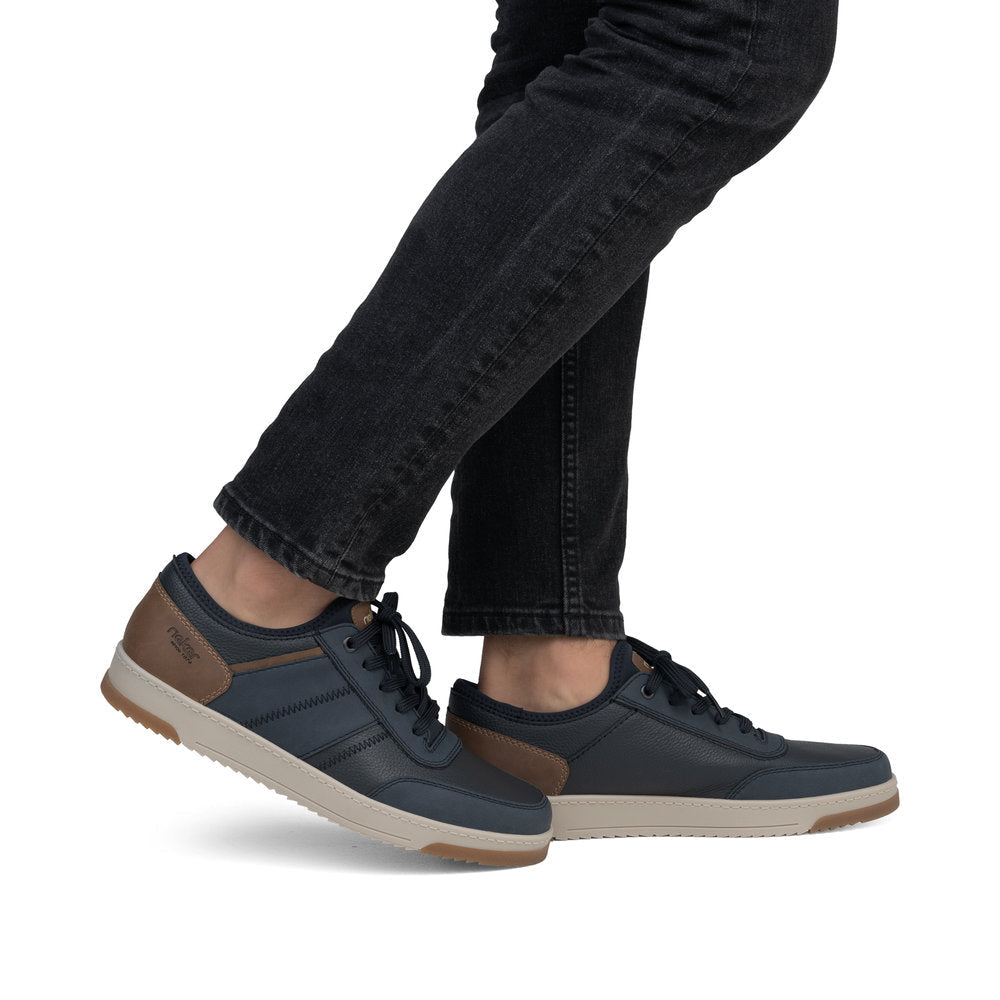 Pantofi Barbati Piele Naturala Rieker RIEK 17550 - Rieker - amely.ro