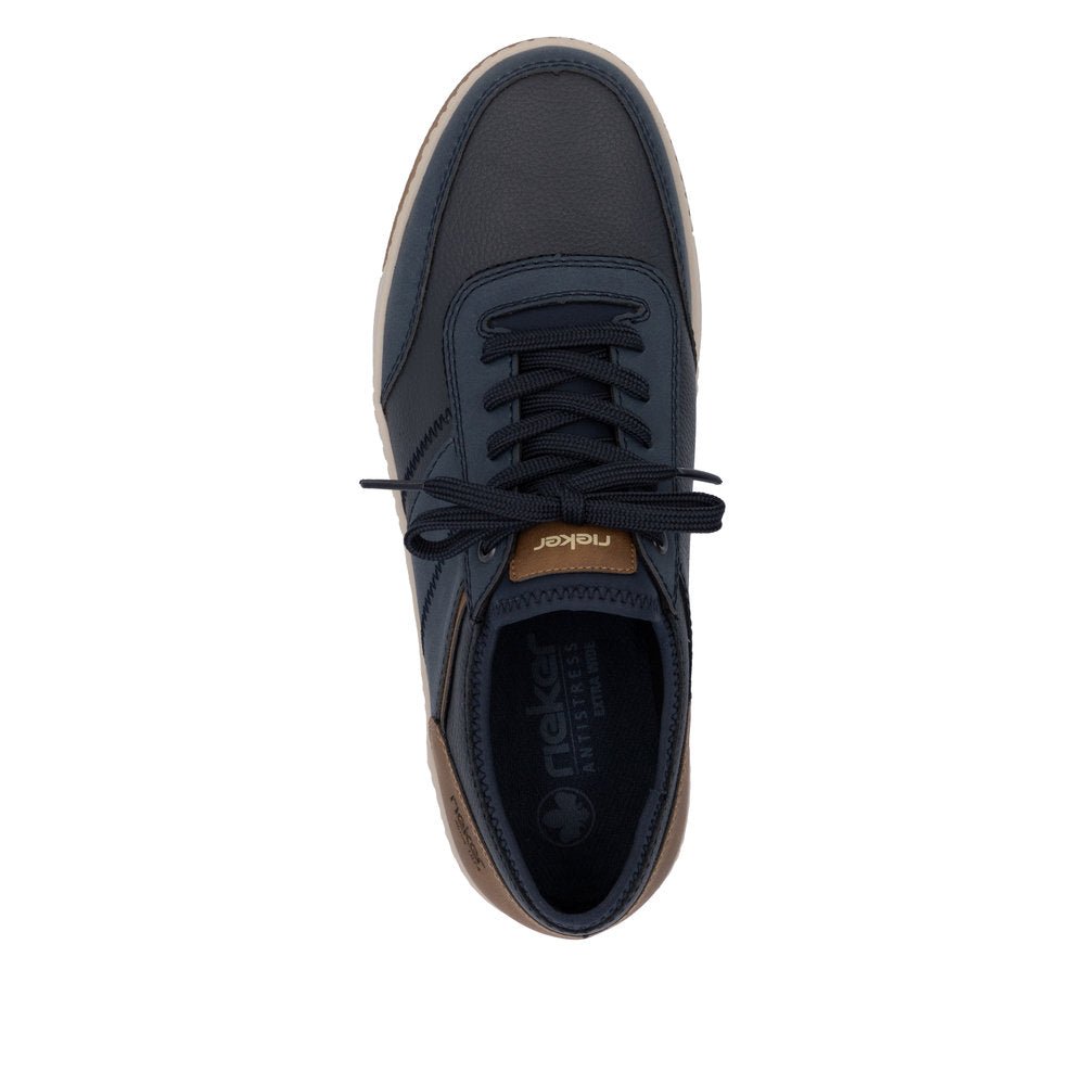 Pantofi Barbati Piele Naturala Rieker RIEK 17550 - Rieker - amely.ro
