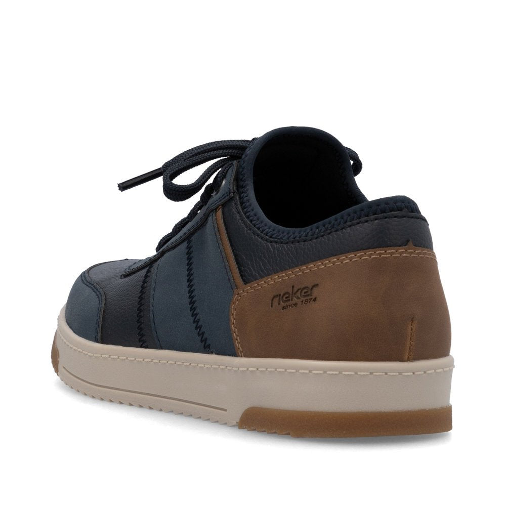 Pantofi Barbati Piele Naturala Rieker RIEK 17550 - Rieker - amely.ro