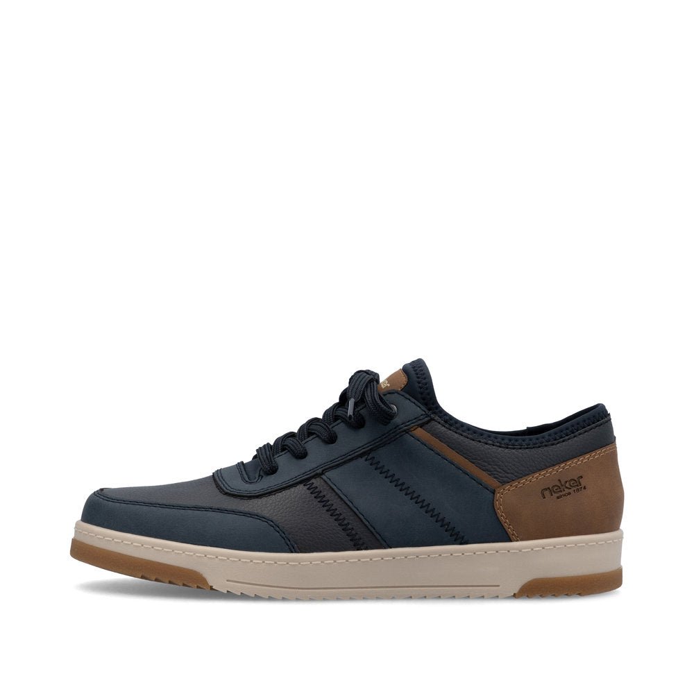 Pantofi Barbati Piele Naturala Rieker RIEK 17550 - Rieker - amely.ro