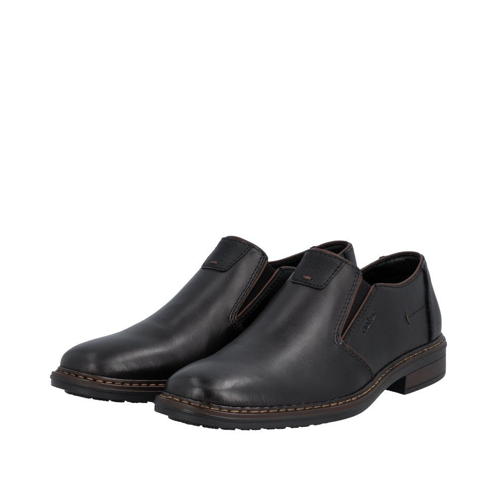 Pantofi Barbati Piele Naturala Rieker RIEK 17664 - Rieker - amely.ro