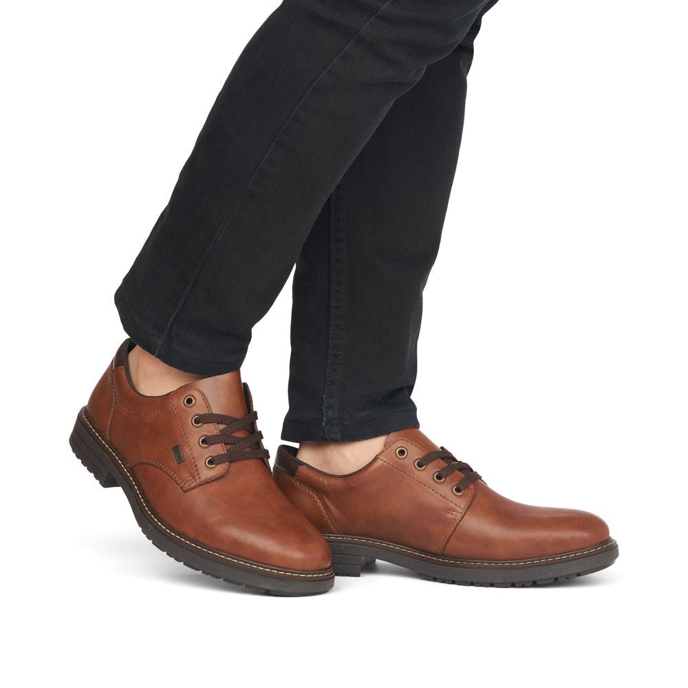 Pantofi Barbati Piele Naturala Rieker RIEK 33101 - Rieker - pantofia.ro