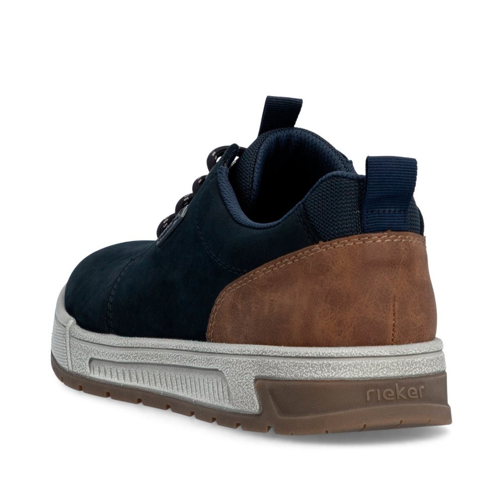 Pantofi Barbati Piele Naturala Rieker RIEK 36005 - Rieker - pantofia.ro
