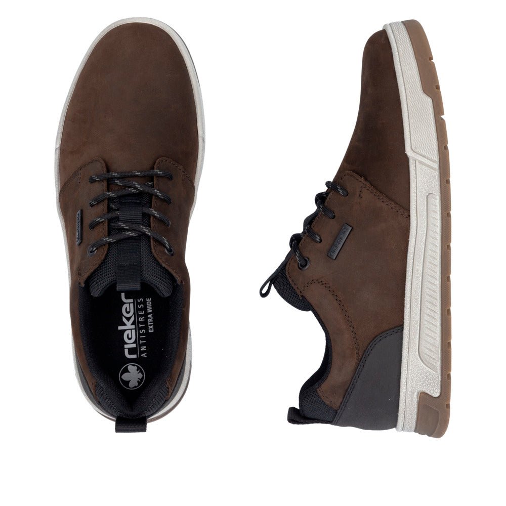 Pantofi Barbati Piele Naturala Rieker RIEK 36005 - Rieker - pantofia.ro