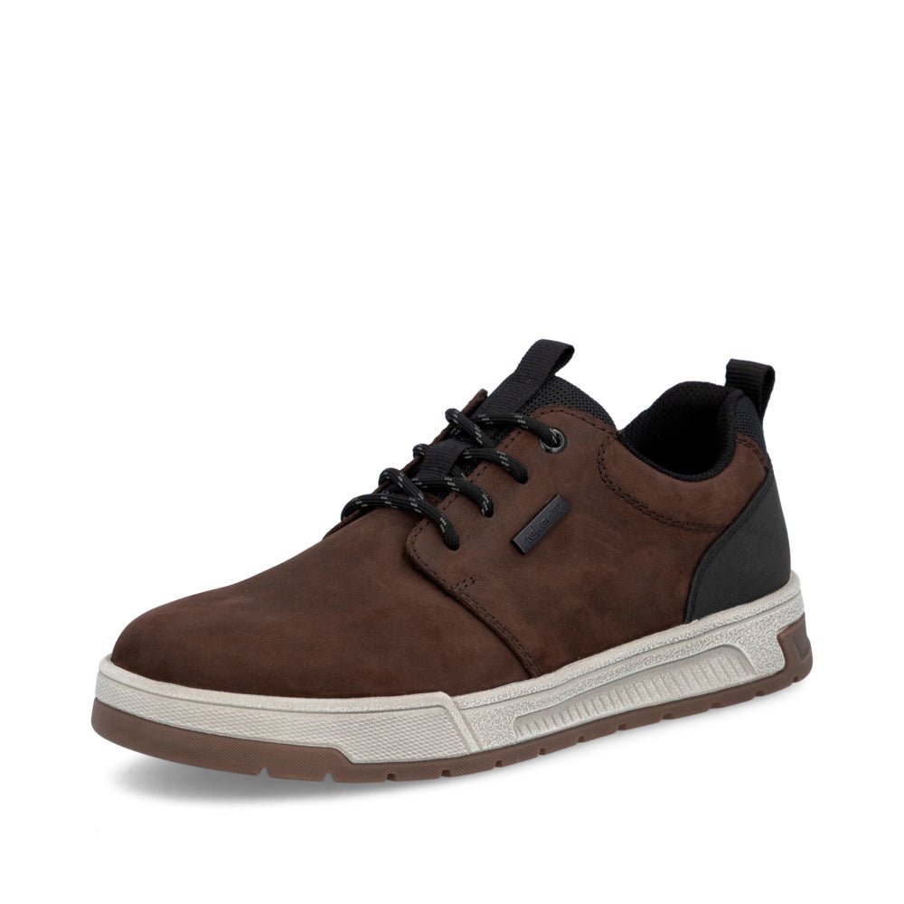Pantofi Barbati Piele Naturala Rieker RIEK 36005 - Rieker - pantofia.ro
