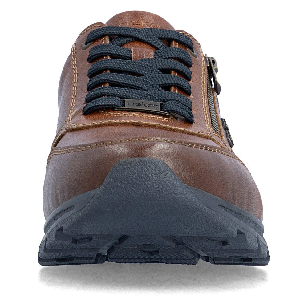 Pantofi Barbati Piele Naturala Rieker RIEK B0513 - Rieker - pantofia.ro