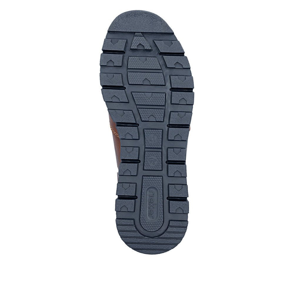 Pantofi Barbati Piele Naturala Rieker RIEK B0513 - Rieker - pantofia.ro