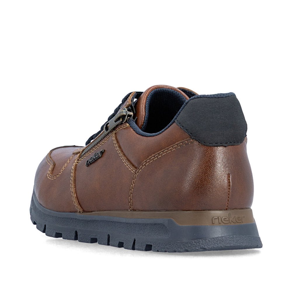 Pantofi Barbati Piele Naturala Rieker RIEK B0513 - Rieker - pantofia.ro