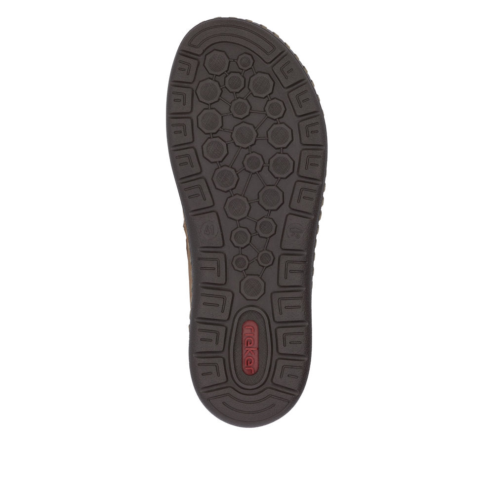 Pantofi Barbati Piele Naturala Rieker RIEK B2452 - Rieker - amely.ro