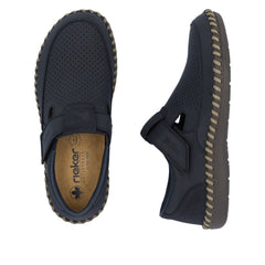 Pantofi Barbati Piele Naturala Rieker RIEK B2453 - Rieker - amely.ro