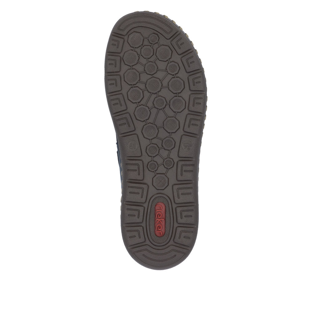 Pantofi Barbati Piele Naturala Rieker RIEK B2453 - Rieker - amely.ro