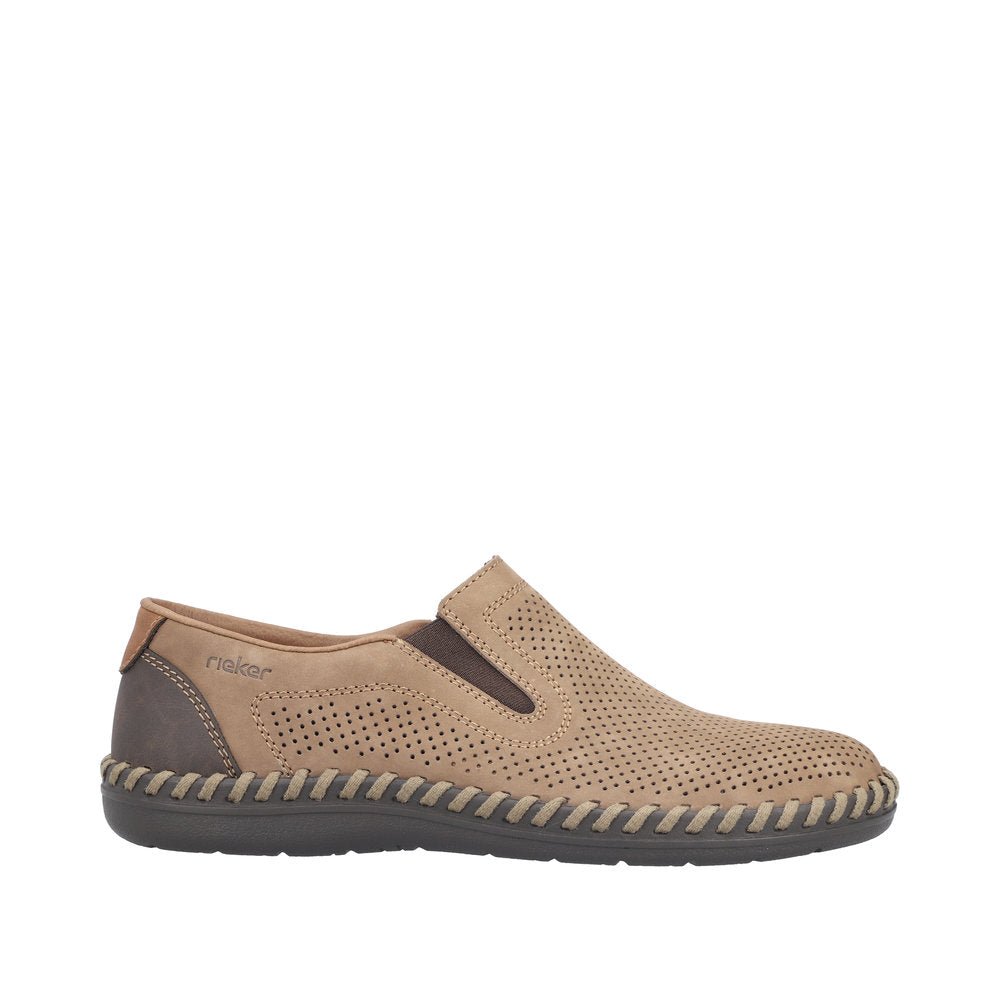 Pantofi Barbati Piele Naturala Rieker RIEK B2460 - Rieker - amely.ro
