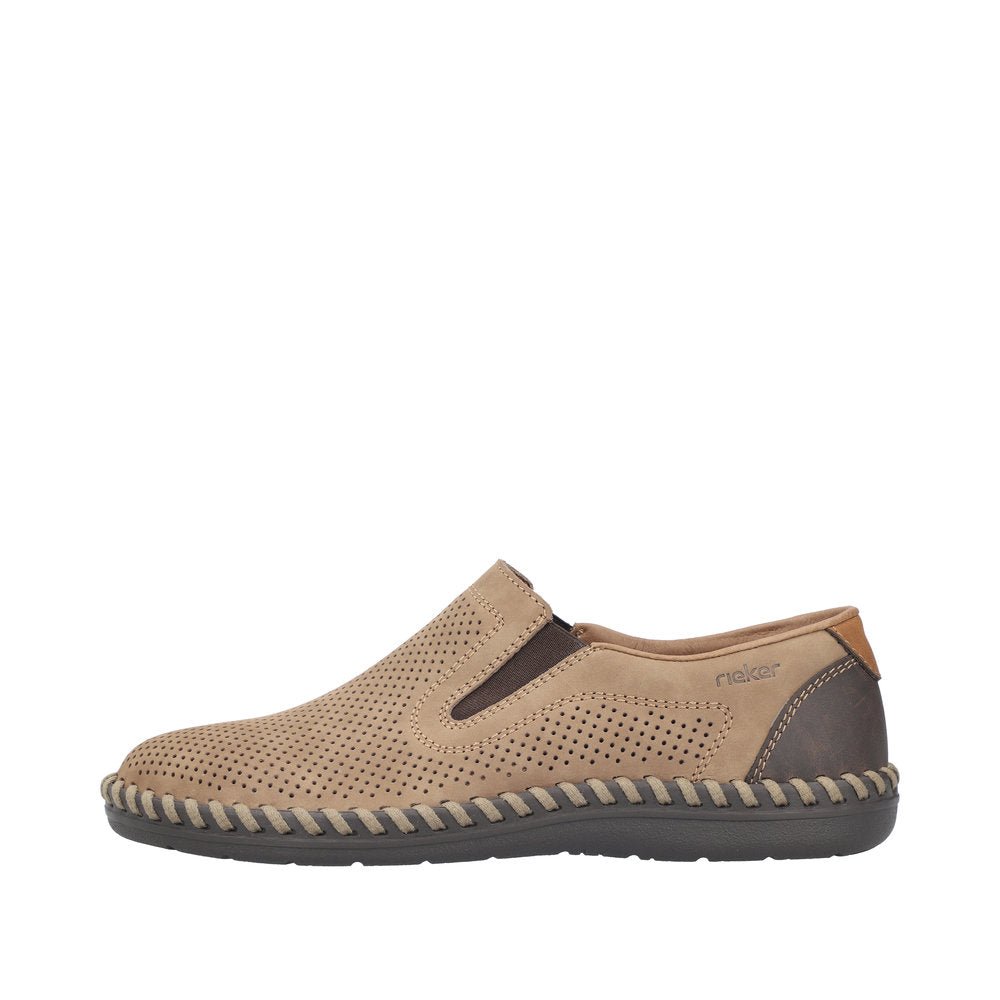 Pantofi Barbati Piele Naturala Rieker RIEK B2460 - Rieker - amely.ro