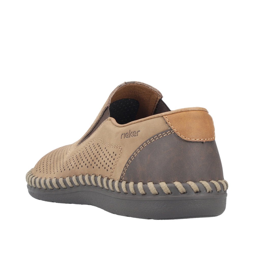 Pantofi Barbati Piele Naturala Rieker RIEK B2460 - Rieker - amely.ro