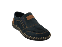 Pantofi Barbati Piele Naturala Rieker RIEK B2466 - Rieker - amely.ro