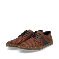 Pantofi Barbati Piele Naturala Rieker RIEK B5214 - Rieker - amely.ro