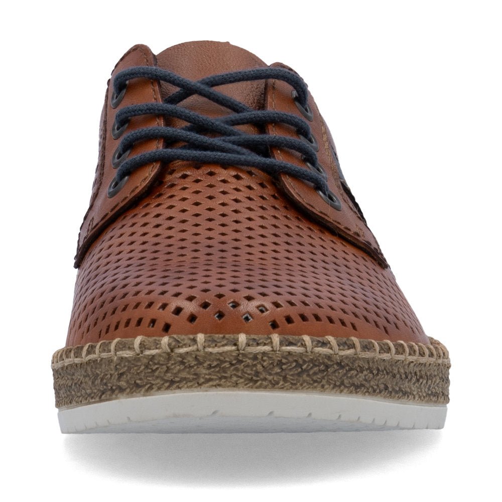 Pantofi Barbati Piele Naturala Rieker RIEK B5214 - Rieker - amely.ro