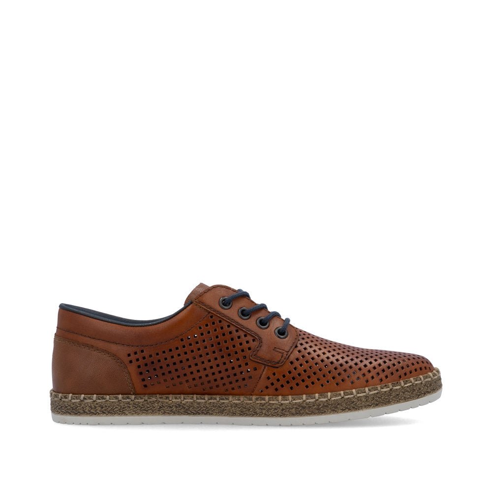 Pantofi Barbati Piele Naturala Rieker RIEK B5214 - Rieker - amely.ro