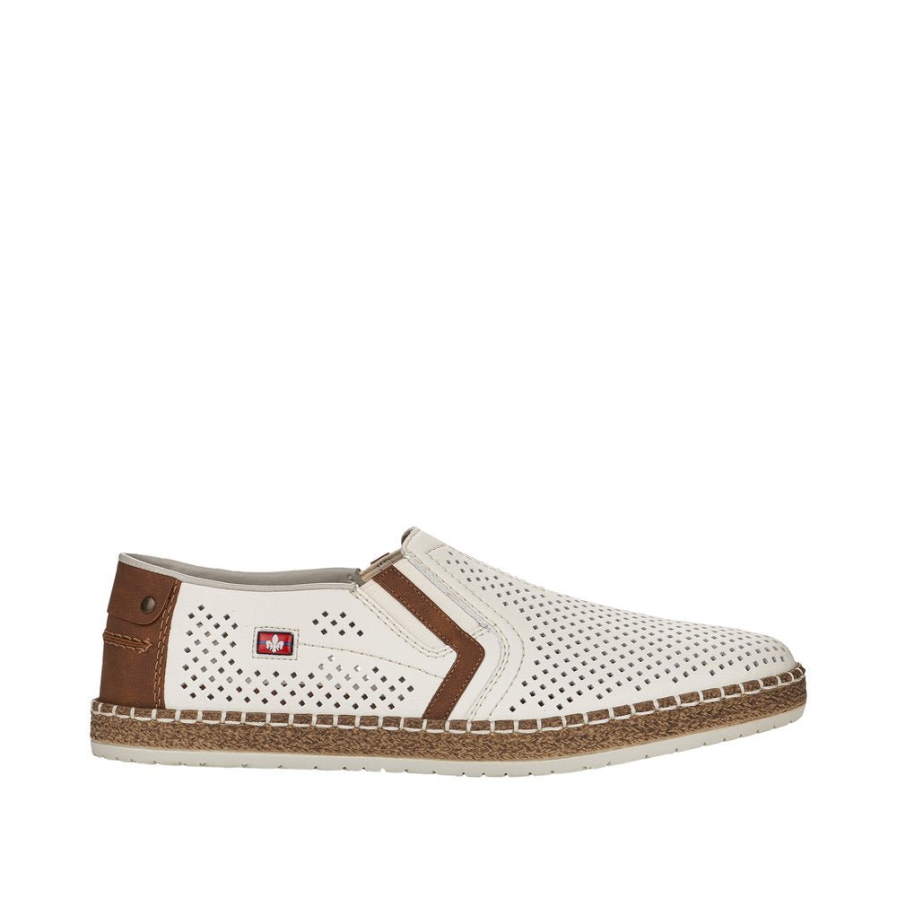 Pantofi Barbati Piele Naturala Rieker RIEK B5297 - Rieker - amely.ro