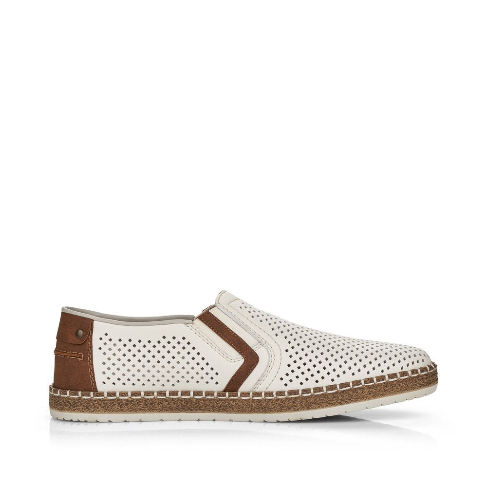 Pantofi Barbati Piele Naturala Rieker RIEK B5297 - Rieker - amely.ro