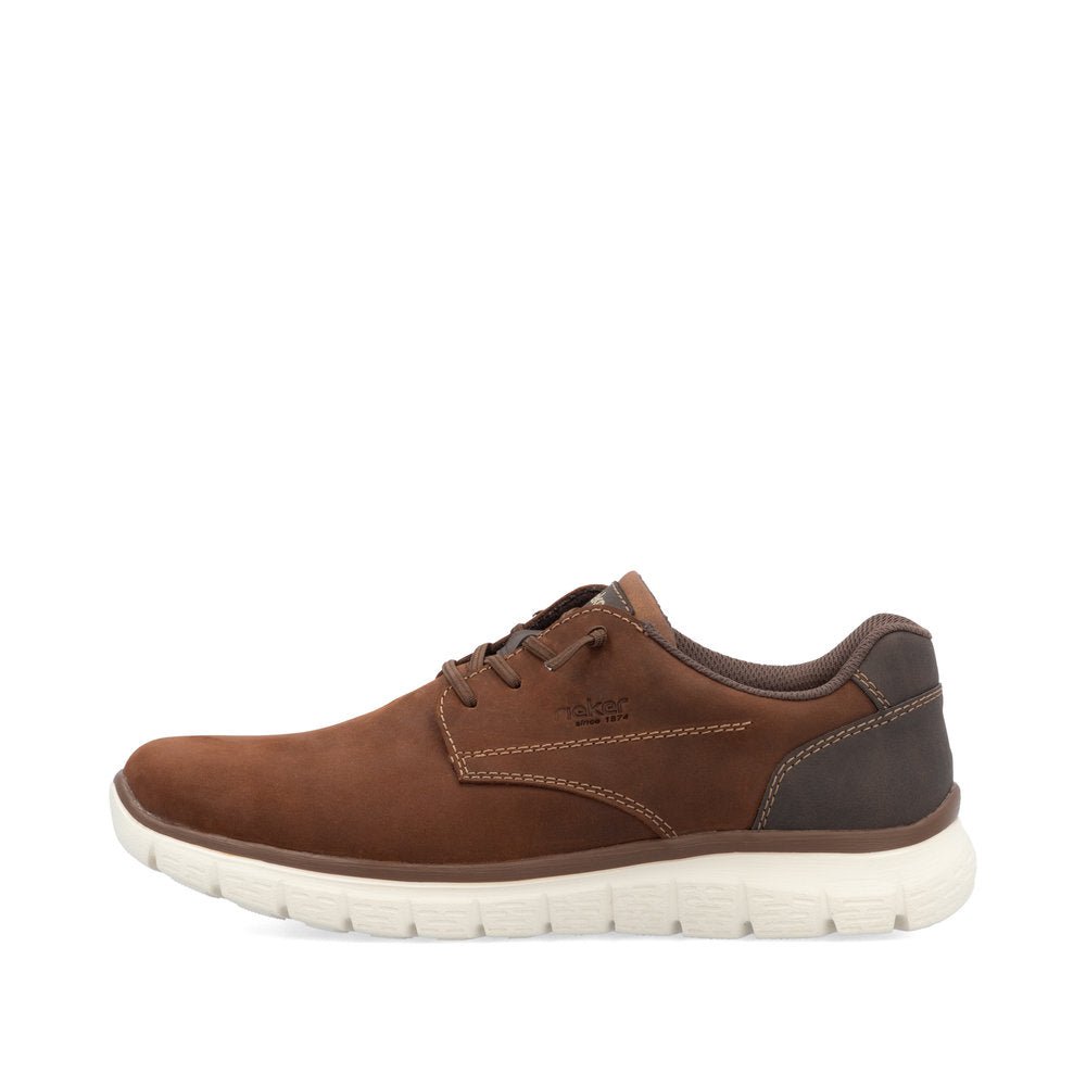 Pantofi Barbati Piele Naturala Rieker RIEK B6653 - Rieker - amely.ro