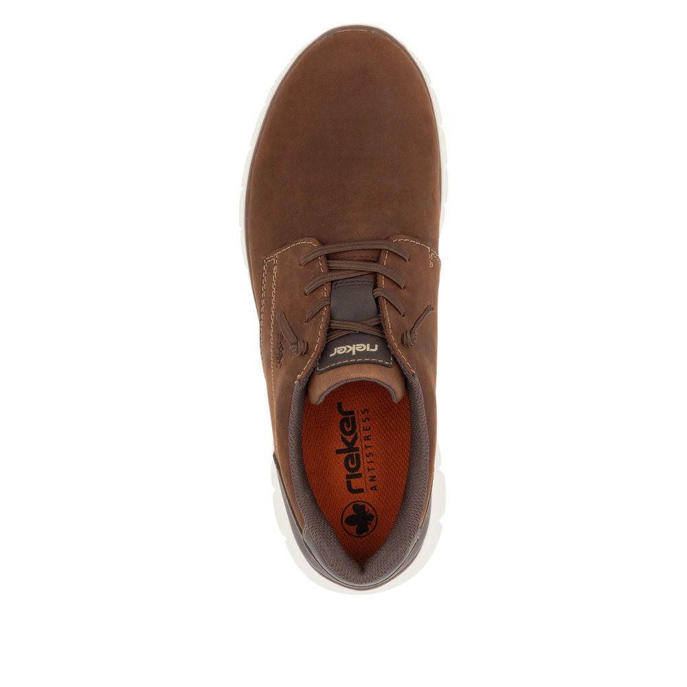 Pantofi Barbati Piele Naturala Rieker RIEK B6653 - Rieker - amely.ro