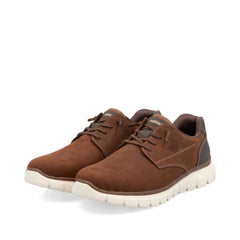 Pantofi Barbati Piele Naturala Rieker RIEK B6653 - Rieker - amely.ro