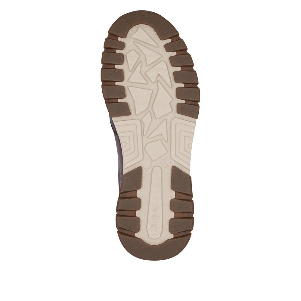 Pantofi Barbati Piele Naturala Rieker RIEK B9301 - Rieker - amely.ro