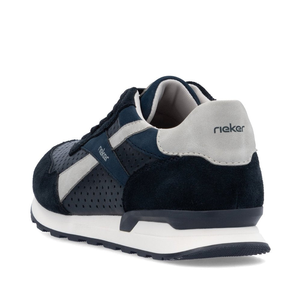 Pantofi Barbati Piele Naturala Rieker RIEK U0302 - Rieker - amely.ro