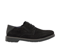 Pantofi Barbati Rieker Piele Naturala Nabuk Riek 13000 - Rieker - amely.ro