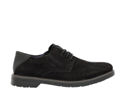 Pantofi Barbati Rieker Piele Naturala Nabuk Riek 13000 - Rieker - amely.ro