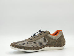 Pantofi Barbati Rieker Riek 07560 / Gri - Rieker - amely.ro