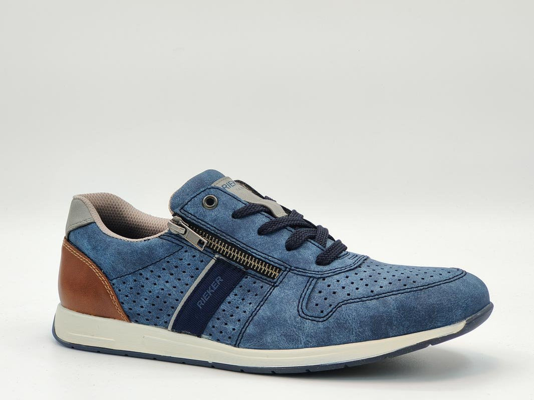 Rieker Uomo Scarpe Stringate 11926: Comode, Leggere Con Soletta Removibile