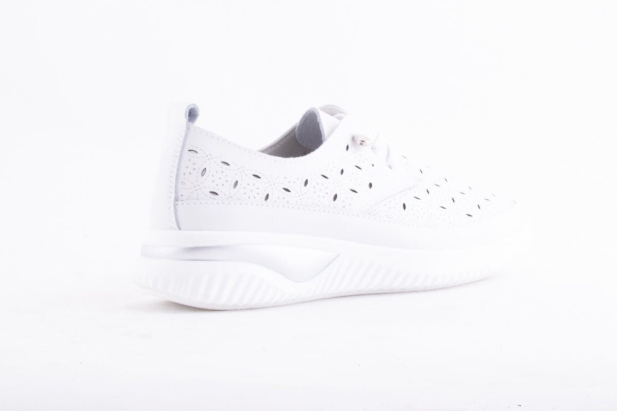 Pantofi Dama Etore Piele Naturala Bell A096 /Alb - amely.ro - amely.ro