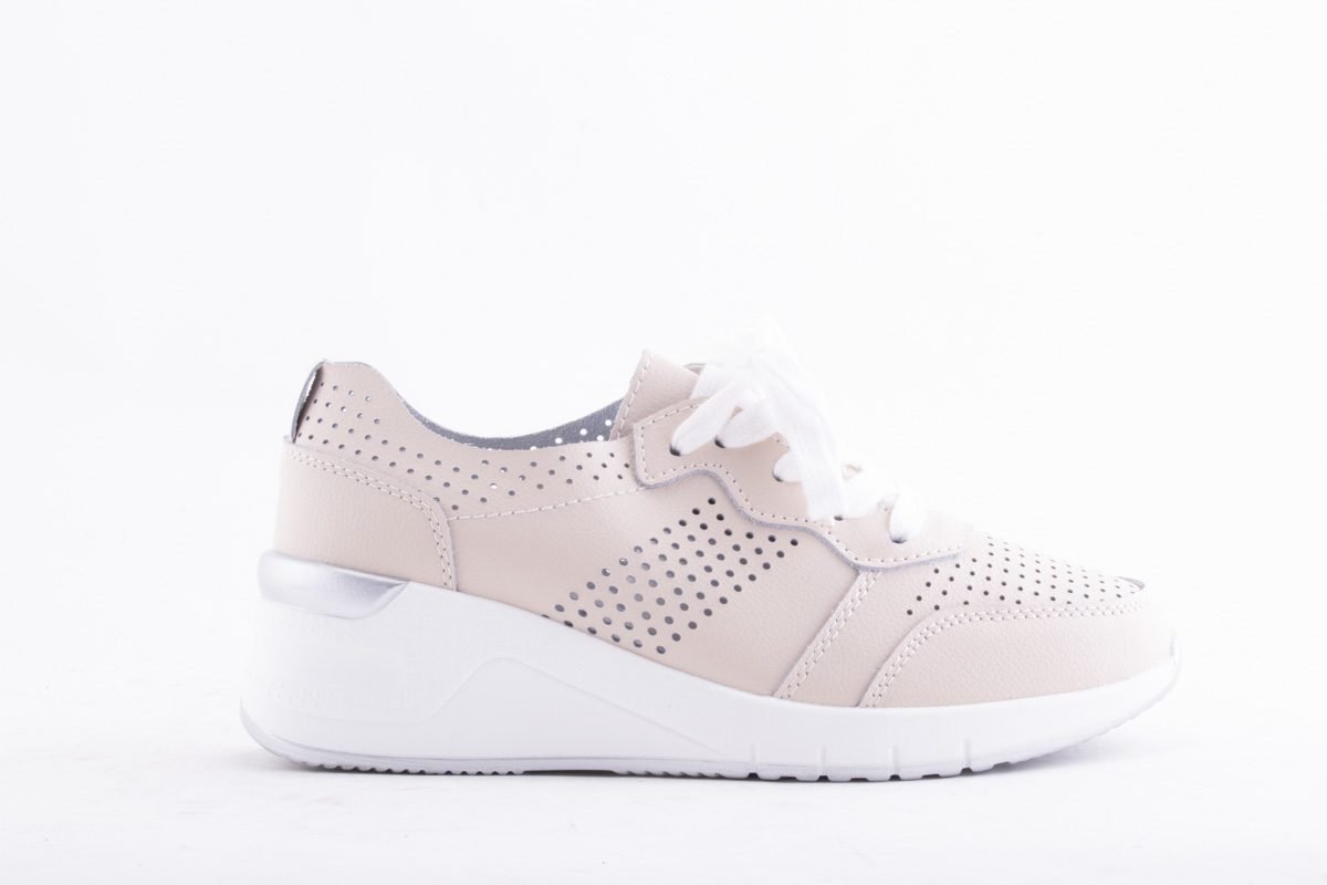 Pantofi Dama Etore Piele Naturala Bell A509 /Bej - amely.ro - amely.ro