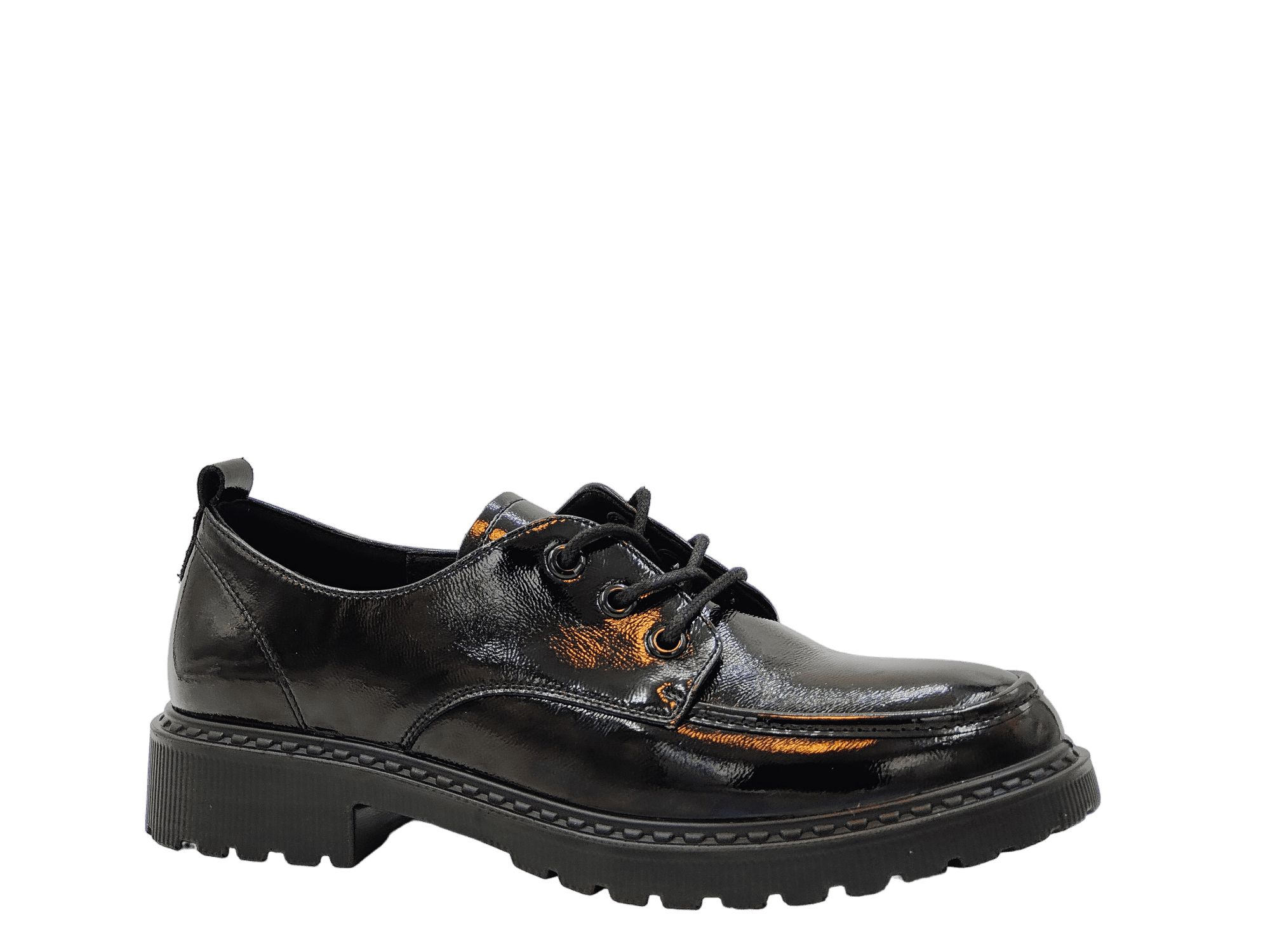 Pantofi Dama Franky Piele Naturala Lacuita Feni 2211G01 - Franky - amely.ro