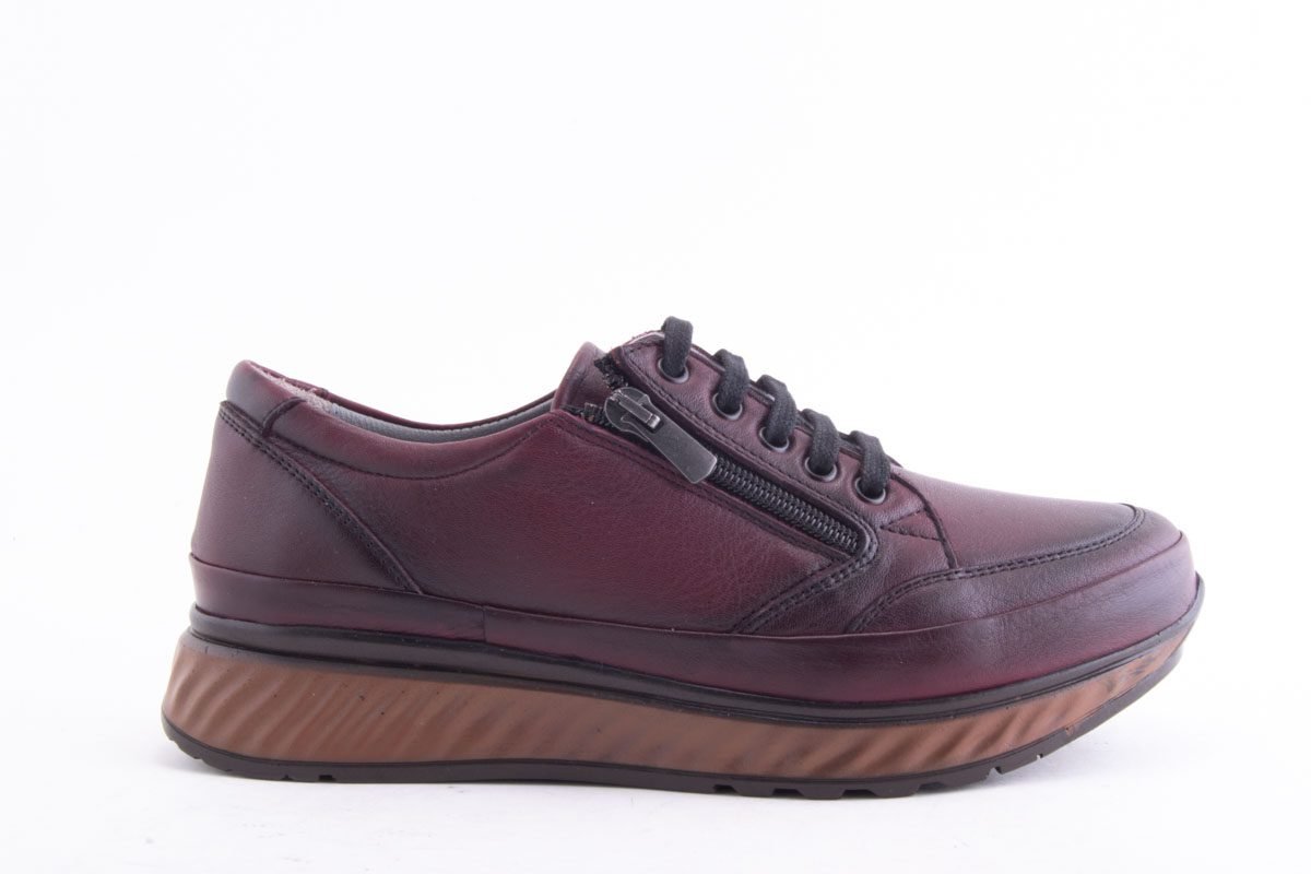 Pantofi Dama Piele Naturala De Vitel Claudio Casini Cart 016 /Bor - Claudio Casini - amely.ro